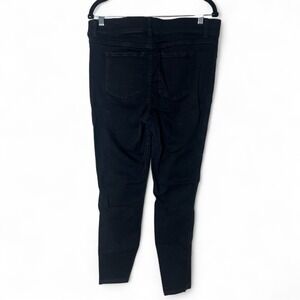 Spanx - Women's Skinny Jeans Black Stretch Denim Tall - Sz. XL